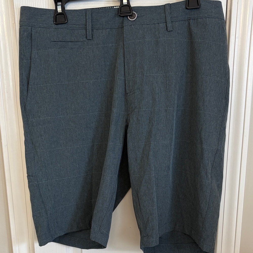 7 Diamonds  Gray Flat Front Shorts